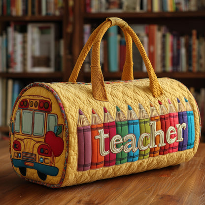 Teacher Quilted Duffle Bag GFTONL6298