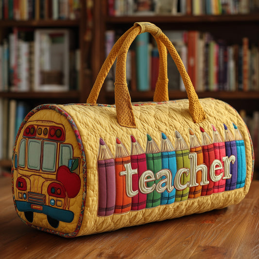 Teacher Quilted Duffle Bag GFTONL6298
