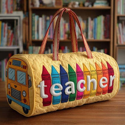Teacher Quilted Duffle Bag GFTONL6300