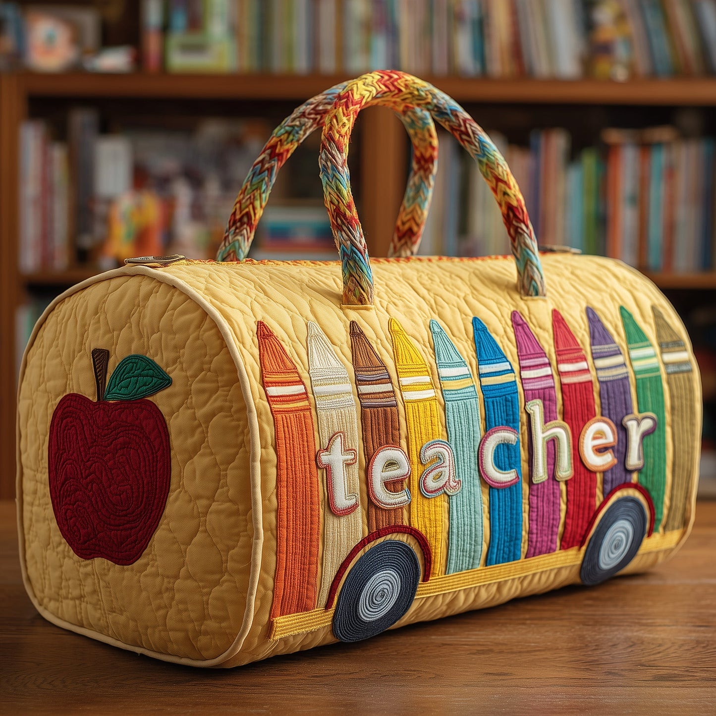 Teacher Quilted Duffle Bag GFTONL6302