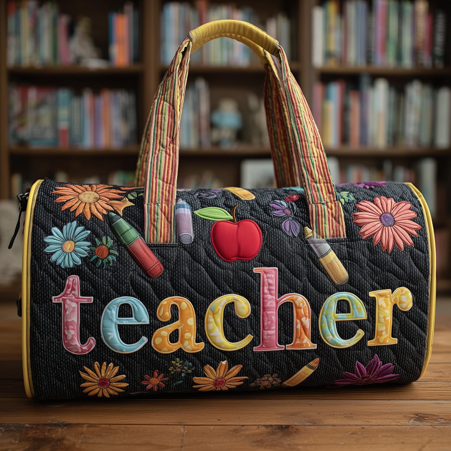 Teacher Quilted Duffle Bag GFTONL6304