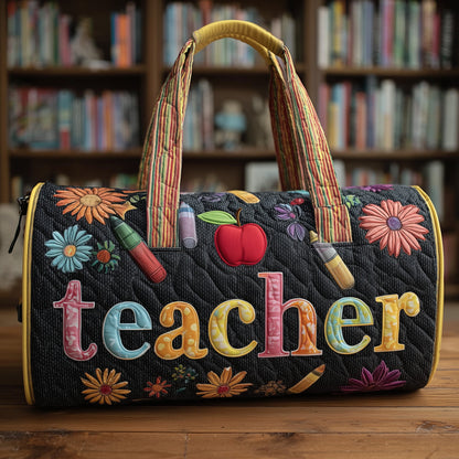 Teacher Quilted Duffle Bag GFTONL6304
