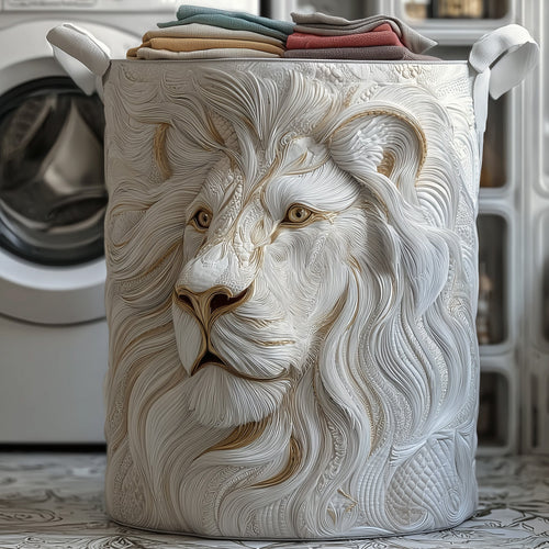 Majesty Lion Quilted Laundry Basket GFTONL6312