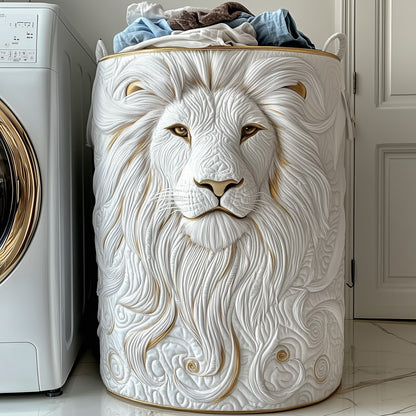 Majesty Lion Quilted Laundry Basket GFTONL6315