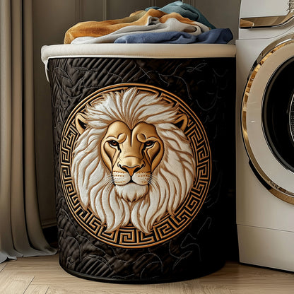 Majesty Lion Quilted Laundry Basket GFTONL6317