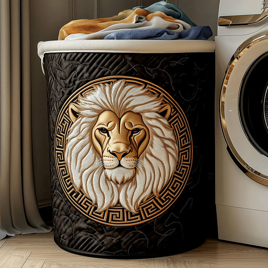 Majesty Lion Quilted Laundry Basket GFTONL6317