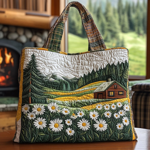 Medow Cabin Quilted Tote Bag GFTONL6336