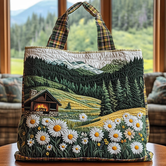 Medow Cabin Quilted Tote Bag GFTONL6341