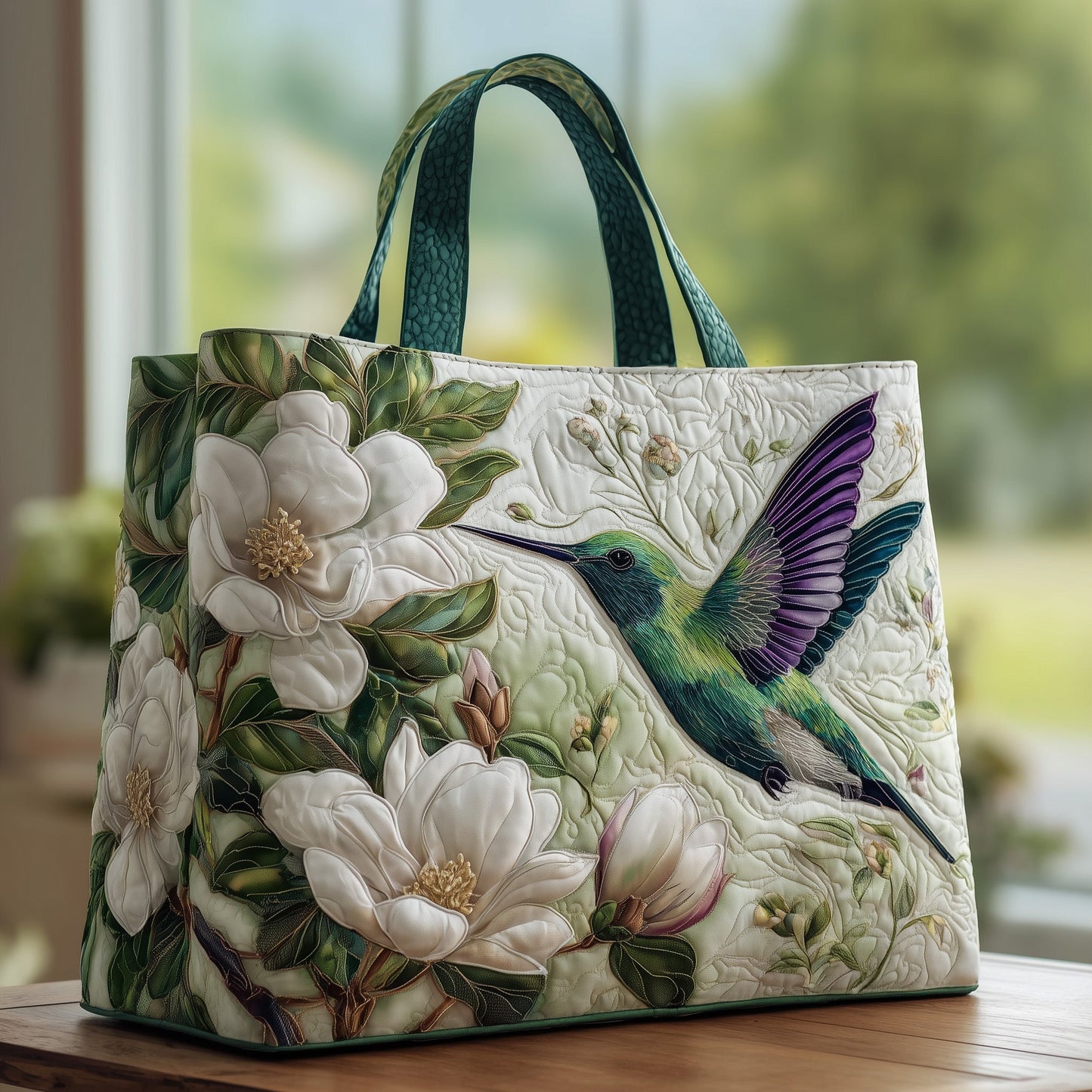 Magnolia Flight Quilted Tote Bag GFTONL6349