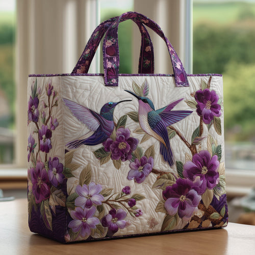 Hummingbird Heaven Quilted Tote Bag GFTONL6357
