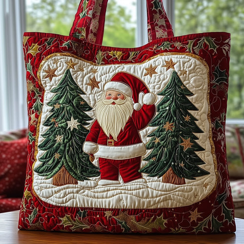 Santa Joy Quilted Tote Bag GFTONL6370
