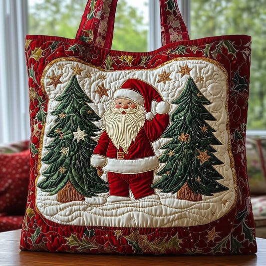 Santa Joy Quilted Tote Bag GFTONL6370