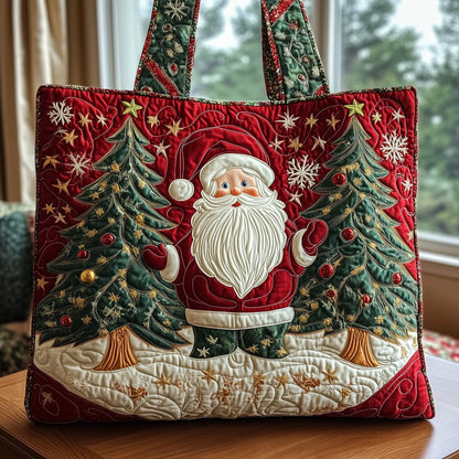 Santa Joy Quilted Tote Bag GFTONL6371