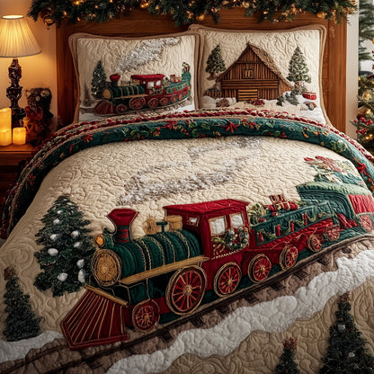 Christmas Train Duvet Cover Set GFTONL6391