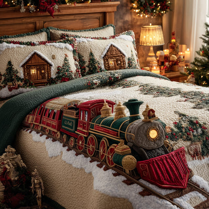 Christmas Train Duvet Cover Set GFTONL6397