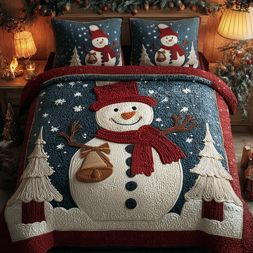 Joyful Snowman  Duvet Cover Set GFTONL6398