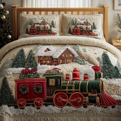 Christmas Train Duvet Cover Set GFTONL6401