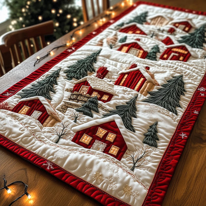 Harmony Village Quilted Table Runner GFTONL6408