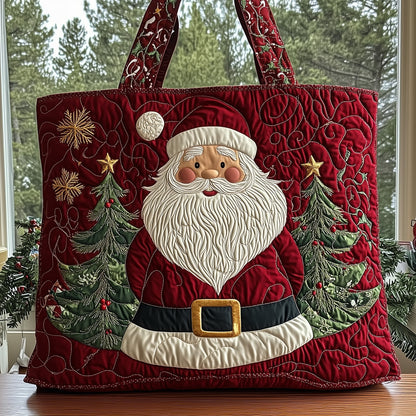 Adorable Santa Quilted Tote Bag GFTONL6420