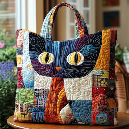 Sweetie Cat Quilted Tote Bag GFTONL6434