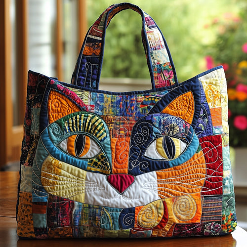 Whisker Warrior Quilted Tote Bag GFTONL6436