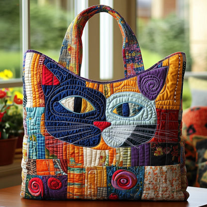 Whisker Warrior Quilted Tote Bag GFTONL6439