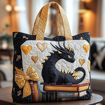 Library Of Emberwings Quilted Tote Bag GFTONL6456