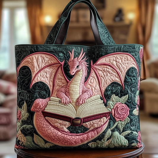 Enchanted Scrollhouse Quilted Tote Bag GFTONL6460