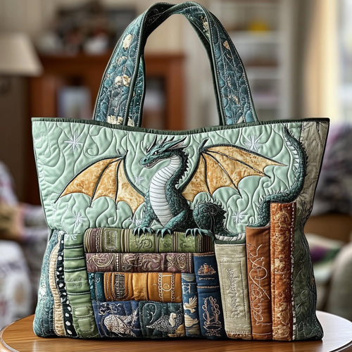 Dragon Wisdom Quilted Tote Bag GFTONL6464