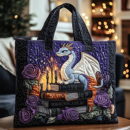 Dreaming Dragon’s Shelf Quilted Tote Bag GFTONL6467