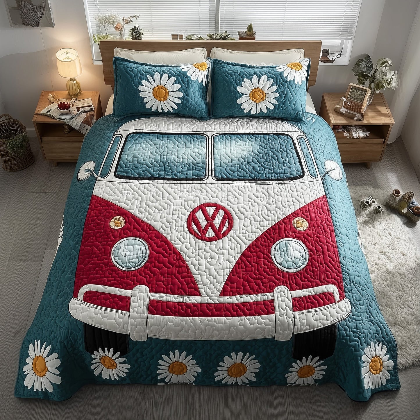Hippie Van Duvet Cover Set GFTONL6471