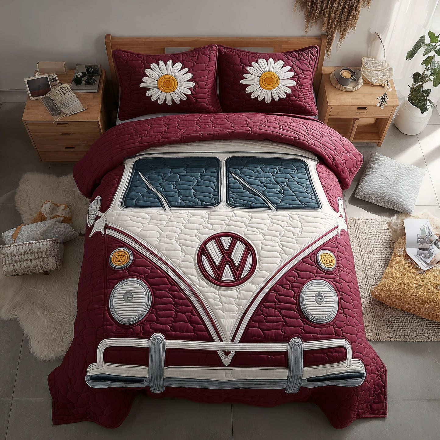 Hippie Van Duvet Cover Set GFTONL6478