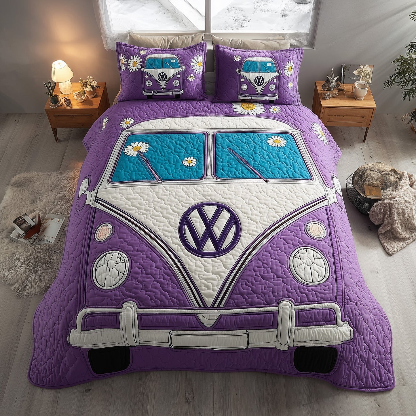 Hippie Van Duvet Cover Set GFTONL6480