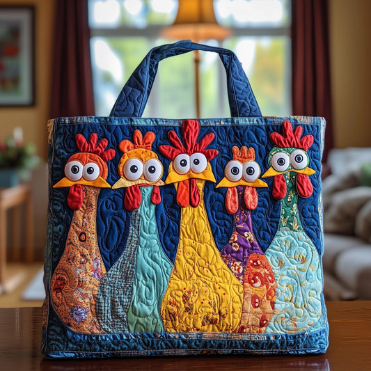 Googly Eyes Quilted Tote Bag GFTONL6489
