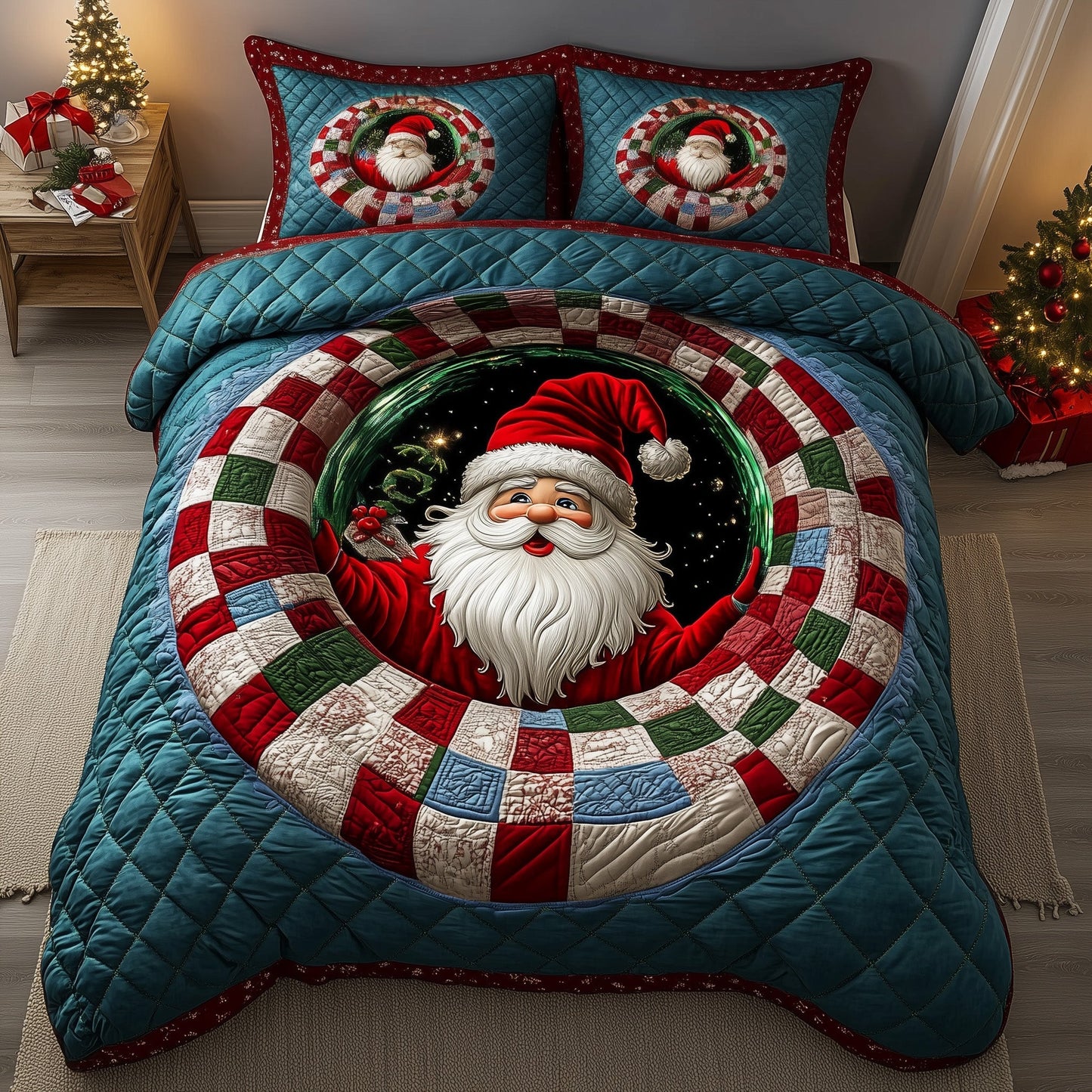 Santa Tunnel Duvet Cover Set GFTONL6511
