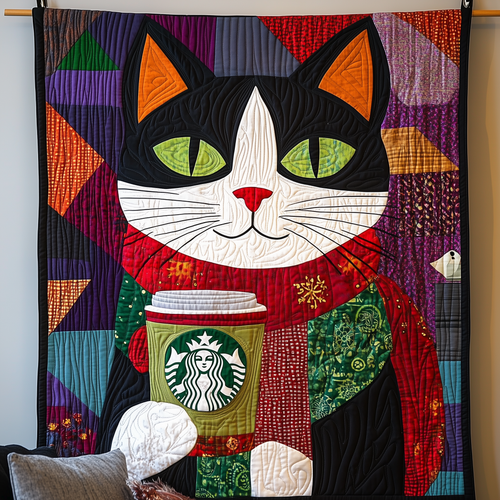 Cozy Cat Quilted Blanket GFTONL651