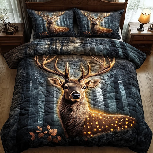 Glowing Deer Duvet Cover Set GFTONL6521