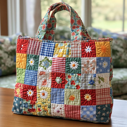 Garden Bloom Quilted Tote Bag GFTONL6545