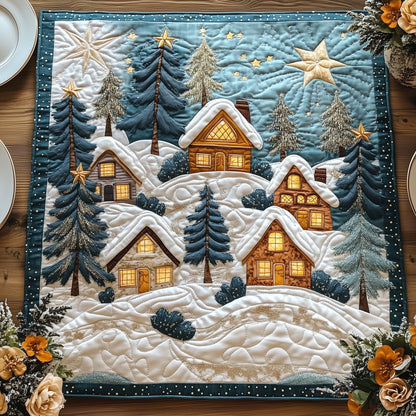Heaven Village Quilted Table Topper GFTONL6562