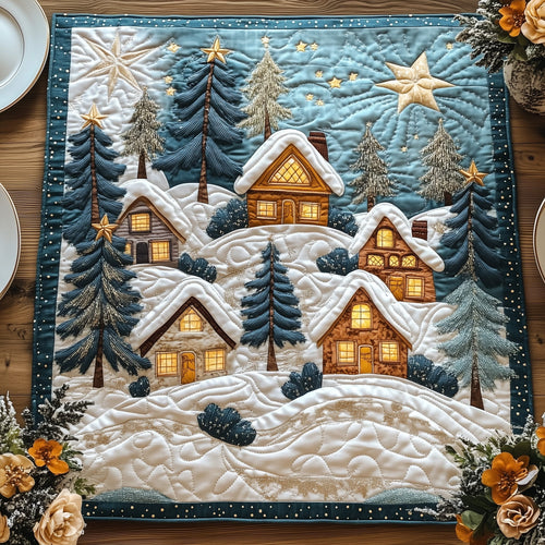 Heaven Village Quilted Table Topper GFTONL6562