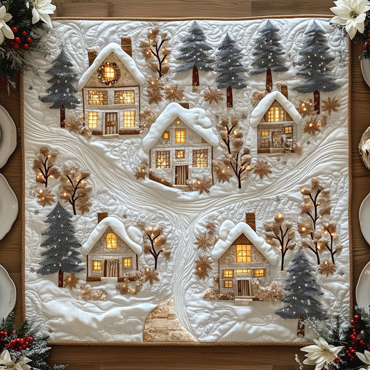 Heaven Village Quilted Table Topper GFTONL6563