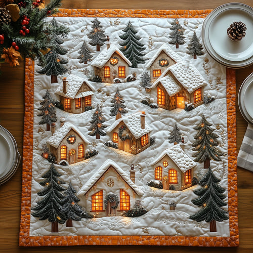 Heaven Village Quilted Table Topper GFTONL6564