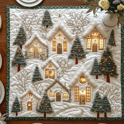 Heaven Village Quilted Table Topper GFTONL6566