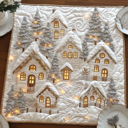 Heaven Village Quilted Table Topper GFTONL6567