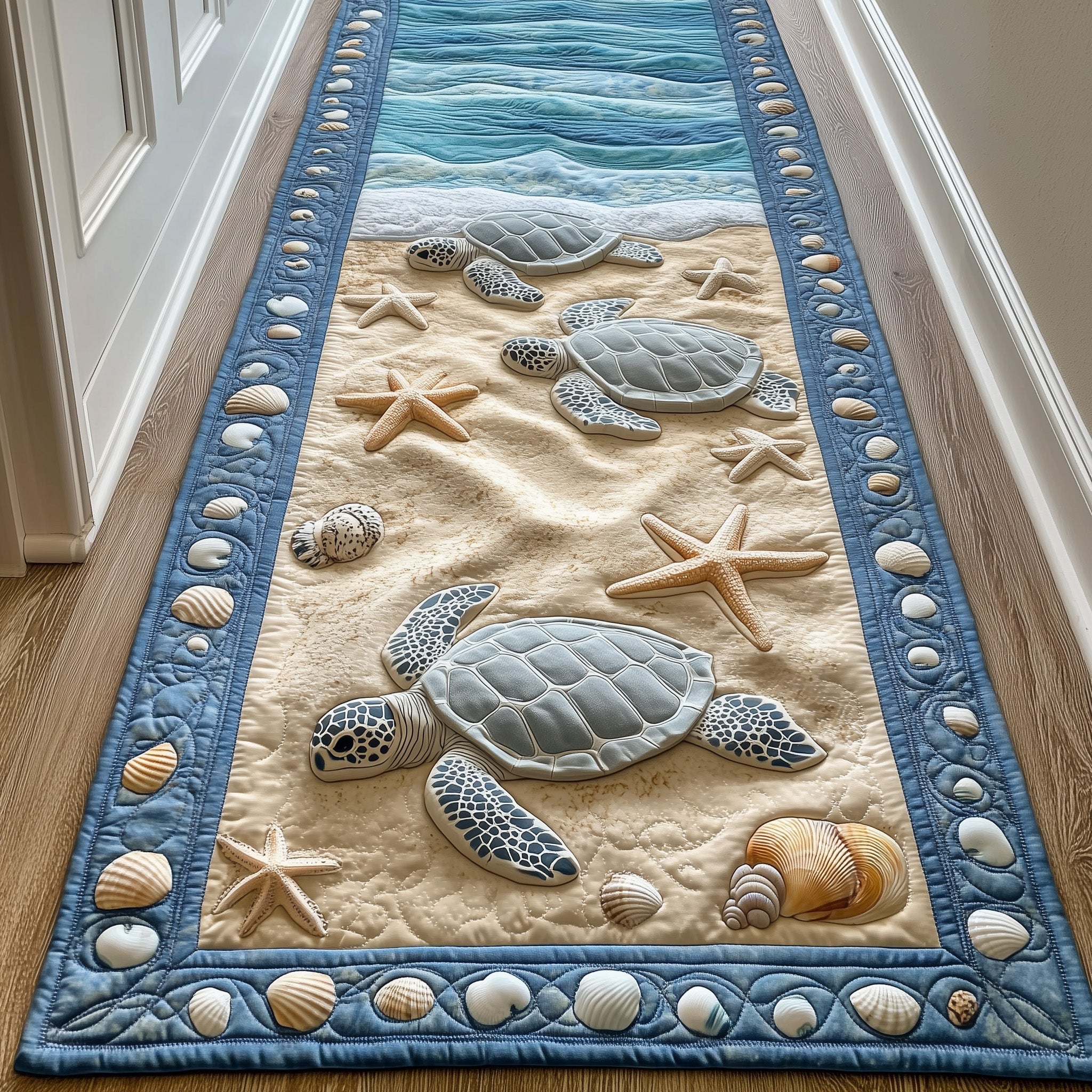 Turtle Dream Runner Rug GFTONL6607 – Patchique Store