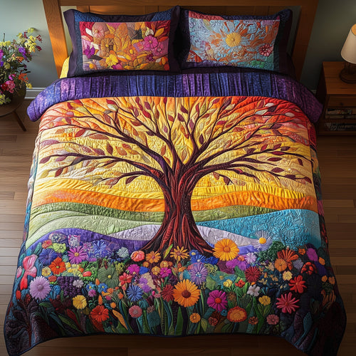 Sunshine Tree Of Life Duvet Cover Set GFTONL6622