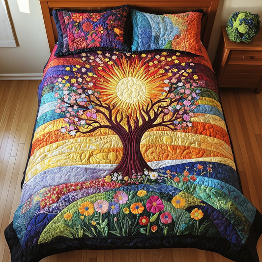 Sunshine Tree Of Life Duvet Cover Set GFTONL6623