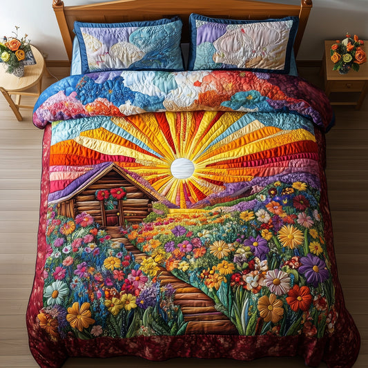 Sunshine Cabin Duvet Cover Set GFTONL6625