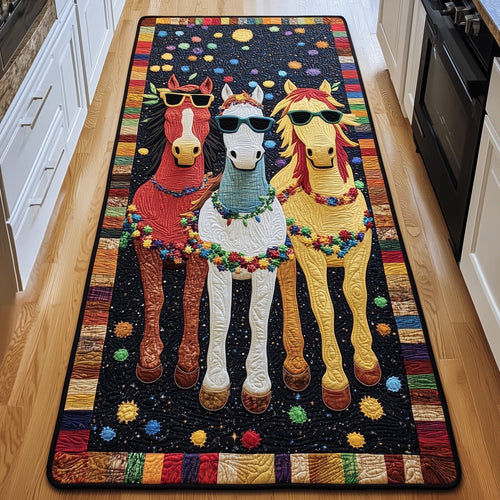 Whimsical Horse Runner Rug GFTONL6626