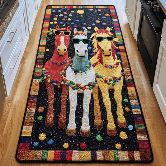 Whimsical Horse Runner Rug GFTONL6626